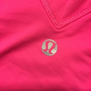 Lululemon size dot 4 hot pink tank